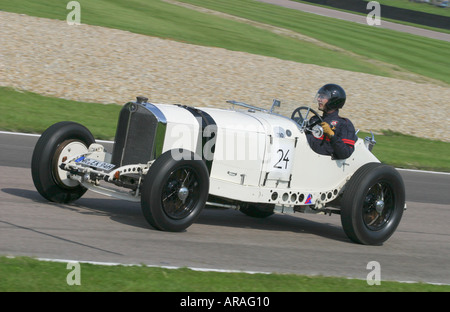 Mercedes Benz SSKL 1930 710 au Goodwood Revival, Sussex, UK Banque D'Images