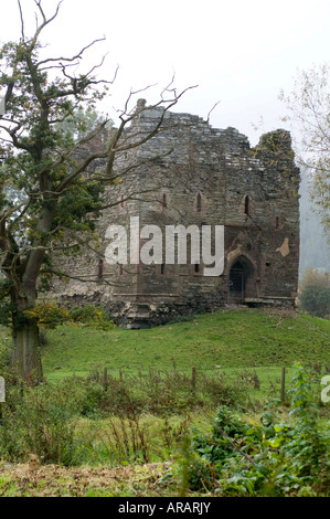 Hopton Castle Shropshire Banque D'Images