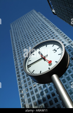 Tour du canada, canary wharf, Docklands, Londres, Angleterre Banque D'Images