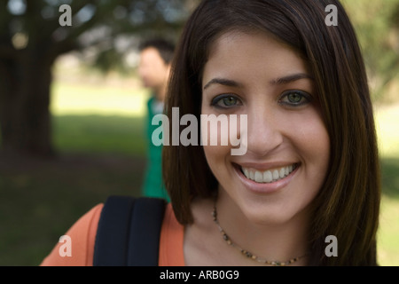 Portrait de jeune femme Banque D'Images