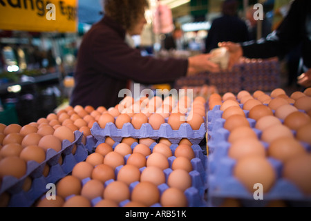 Stroud Farmers Market, Stroud, Gloucestershire, Royaume-Uni Banque D'Images