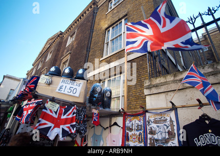 Un Souvenir stall sur Whitehall, Londres Banque D'Images