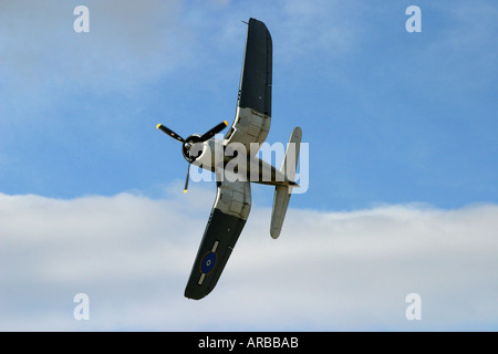 Corsair Goodyear FG 1D whispering death fighter bomber chance vought corsair Banque D'Images