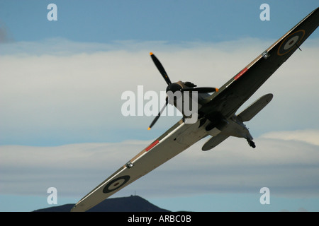 Hawker Hurricane British et alliés de la DEUXIÈME GUERRE MONDIALE Avion de chasse Banque D'Images