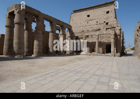 Temple de Luxor, Egypte, Amun-Kamutef Banque D'Images