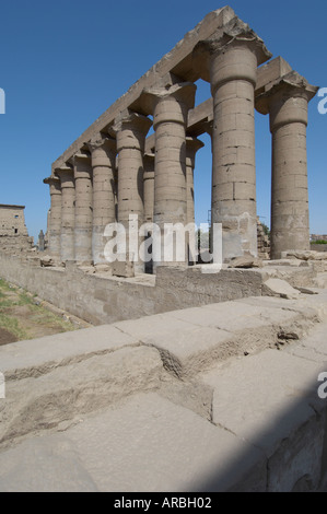 Temple de Luxor, Egypte, Amun-Kamutef Banque D'Images