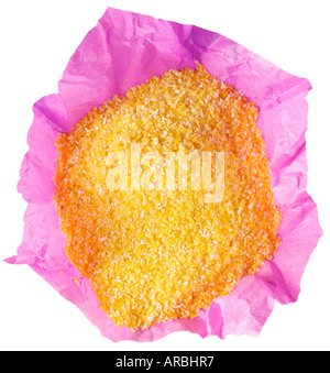 Le MAÏS JAUNE CUT OUT Banque D'Images