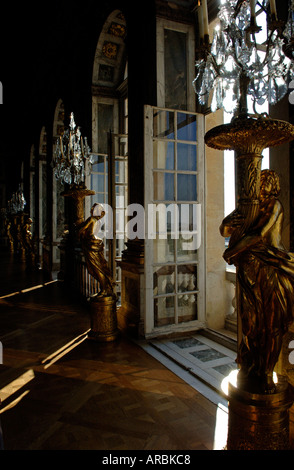 Les Grands Appartements Chateau de Versailles Paris France Europe de l'intérieur Banque D'Images