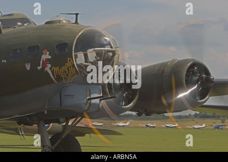 Boeing B 17 G Flying Fortress le Memphis Belle Banque D'Images