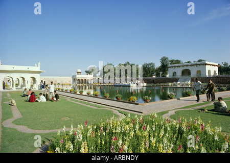 Les Jardins de Shalimar (Shalimar), UNESCO World Heritage Site, Lahore, Punjab, Pakistan, Asie Banque D'Images