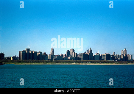 Chicago, Illinois, États-Unis, ch. 1957, une vue du Planétarium Adler. Banque D'Images