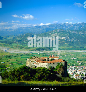 Monastère de Saint Stephen, Météores, Grèce, Europe Banque D'Images