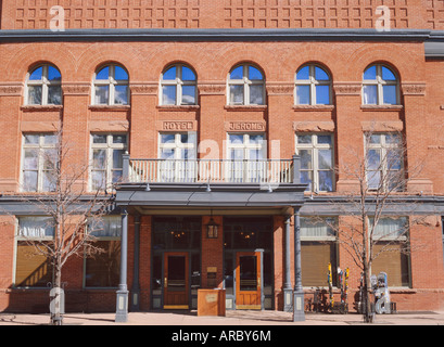 L'Hôtel Jerome, Aspen, Colorado, USA Banque D'Images