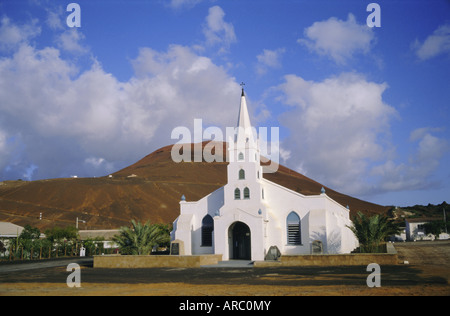 L'église de la Vierge Marie, l'île de l'Ascension, milieu de l'océan Atlantique, milieu de l'Atlantique Banque D'Images