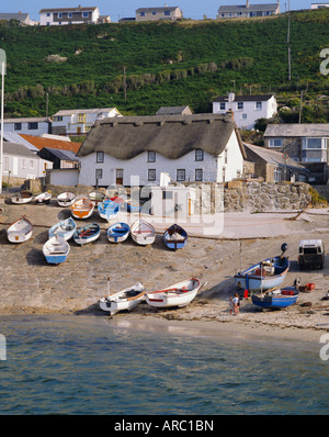 L'Anse de Sennen, Cornwall, England, UK Banque D'Images