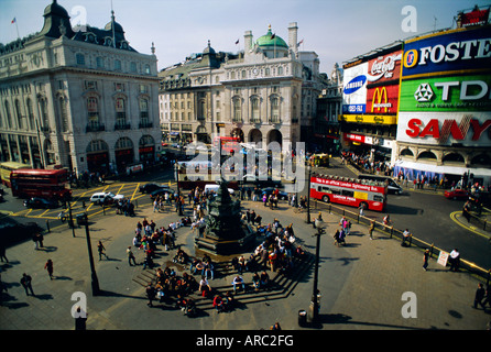 Piccadilly Circus, Londres, Angleterre, Royaume-Uni Banque D'Images