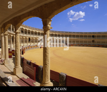 Plaza de Toros (arènes) datant de 1785, Ronda, Andalousie (Andalousie), l'Espagne, Europe Banque D'Images