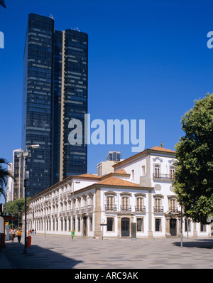 Praca 15 novembre, Rio de Janeiro, Brésil Banque D'Images