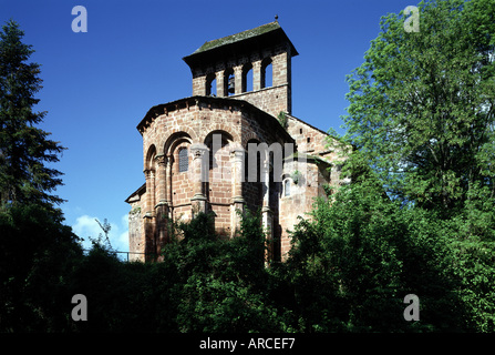 Espalion, Eglise de Perse, Blick von Nordosten Banque D'Images