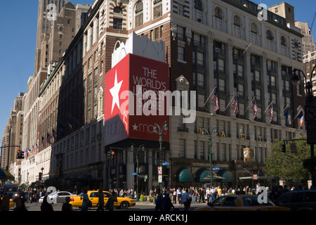 Du grand magasin Macy's, à Manhattan, New York City, New York, États-Unis d'Amérique, Amérique du Nord Banque D'Images