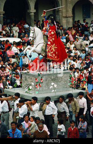 Fête de Corpus Christi, Cuzco, Pérou, Amérique du Sud Banque D'Images