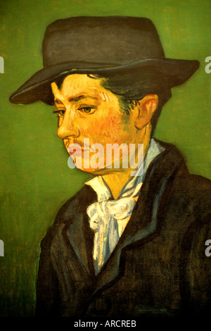 Vincent van Gogh Vincent van Gogh 1853-1890 Pays-Bas néerlandais g Portrait d'Armand Roulin 1888 Banque D'Images