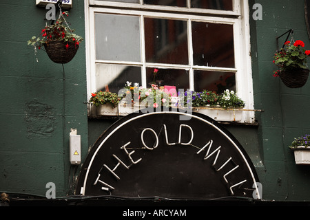 L'ancien moulin de la ville de Dublin, comté de Dublin, République d'Irlande, Europe Banque D'Images
