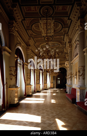 Dresde, Semperoper, Oberes Rundfoyer Banque D'Images