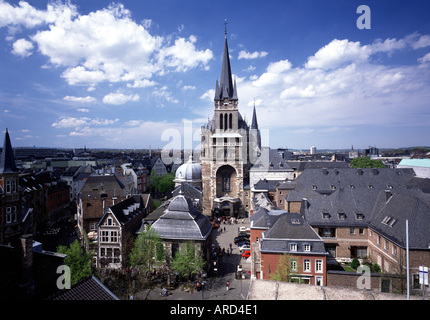 Aix-la-Chapelle, Münster (Pfalzkapelle) Banque D'Images