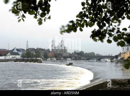 La rivière Shannon Co Westmeath Athlone www osheaphotography com Banque D'Images