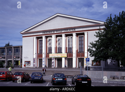 Eisenhüttenstadt, Friedrich-Wolf-théâtre, Banque D'Images