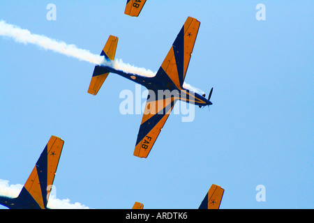 Esquadrilha da Fumaça, T-27 Tucano EMBRAER EMB-312 Banque D'Images