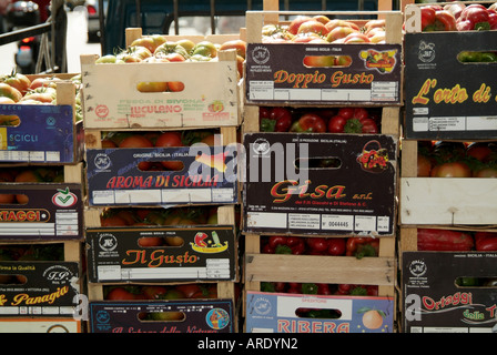 La nourriture, miles, transport, transport, kilométrage, locales, longue distance,, livraison, Banque D'Images
