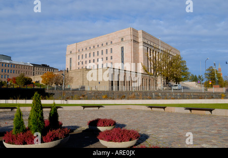 La Maison du Parlement de la Finlande, Helsinki. 1931, l'architecte J.S.Sirén. Helsinki, Finlande, Europe. Banque D'Images