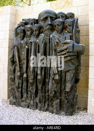 Tous les chefs d'État en visite à Jérusalem sont prises pour un musée mémorial de Yad Vashem à ceux qui ont été tués dans l'Holocauste Israël Banque D'Images