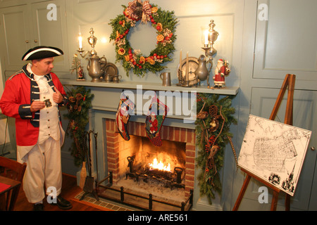 Portsmouth Virginie,histoire coloniale,Olde Towne Candlelight,maison,résidence,maison maisons maisons maisons résidence,propriété,quartier,visite résidentielle,GL Banque D'Images