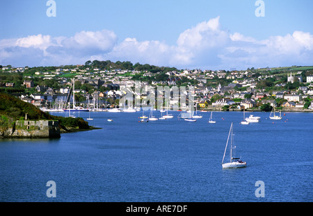 Kinsale harbour Harbour, comté de Cork Irlande Eire Banque D'Images