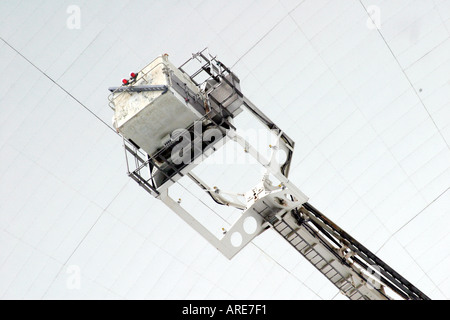 Le radiotélescope de Jodrell Bank Chester England Banque D'Images