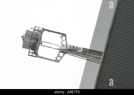 Le radiotélescope de Jodrell Bank Chester England Banque D'Images