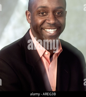 Portrait de l'homme afro-américain Banque D'Images