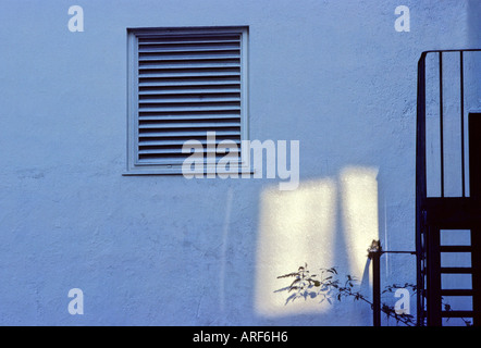 Soleil Ombre sur House, Londres, Angleterre Banque D'Images