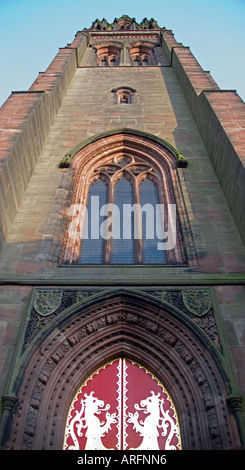 St Giles Cheadle Staffordshire England UK Conçu par un W N Pugin Banque D'Images