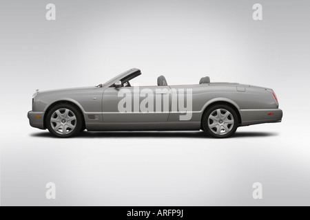 2007 Bentley Azure en gris - Pilotes Portrait Banque D'Images