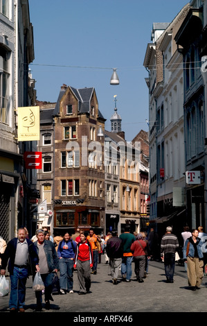 La ville de Maastricht Pays-Bas Limburg Fashion Shop Banque D'Images