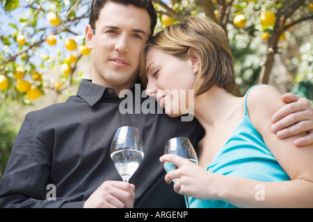 Portrait de couple par Lemon Tree Banque D'Images