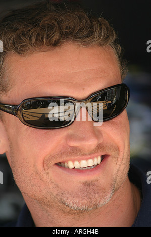 Pilote de Formule 1 David Coulthard au Goodwood Festival of Speed Juin 2005 Banque D'Images