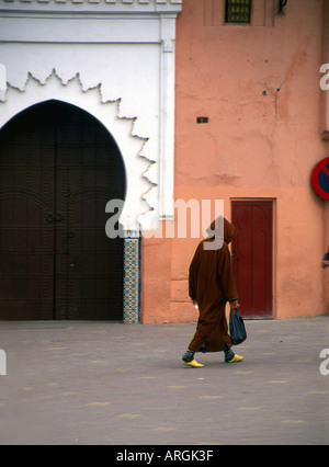 Marrakech Marrakech ville rouge sud-ouest du Maroc Maghreb Arabe marocain arabe berbère du Maghreb en Afrique du Nord Banque D'Images