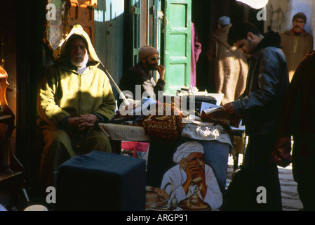 La médina de Tétouan, Vieille Ville Tangier-Tétouan Tetuan Maroc du nord-ouest du Maghreb arabe du Maghreb Berbère marocain en Afrique du Nord Banque D'Images