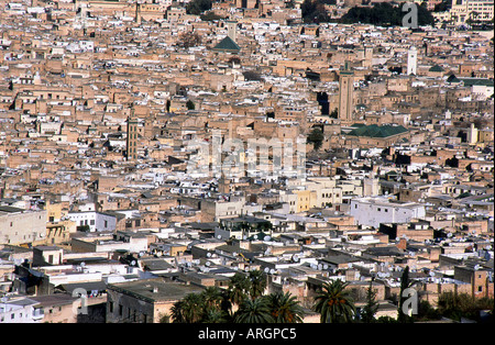 Fes Fes oriental nord du Maroc Moyen Atlas maghrébines Maghreb Arabe Berbère marocain Arabe en Afrique du Nord Banque D'Images