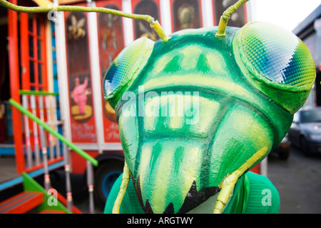 L'insecte voyage cirque et musem Banque D'Images